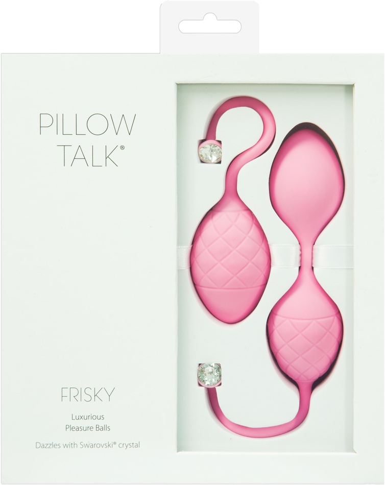 Liebeskugeln Frisky von Pillow Talk in der Packung