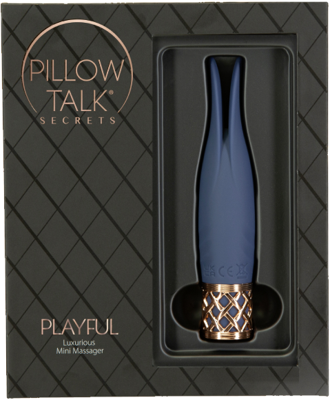 Split tip-Vibrator Playful von Pillow Talk in der Packung